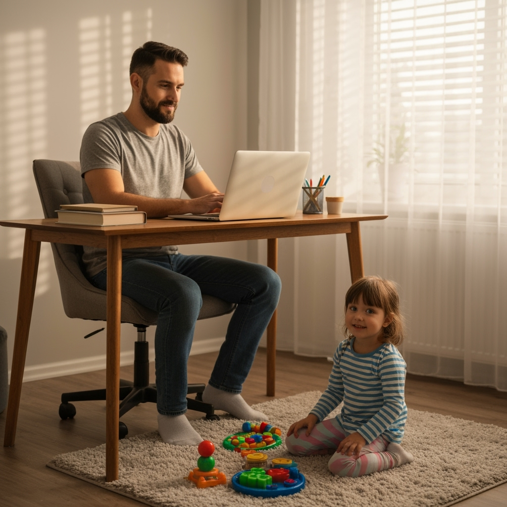 Professional special needs parenting & advocacy photo example for Autism Advocacy: AI Photos for Special Needs Parents and Neurodiversity Champions