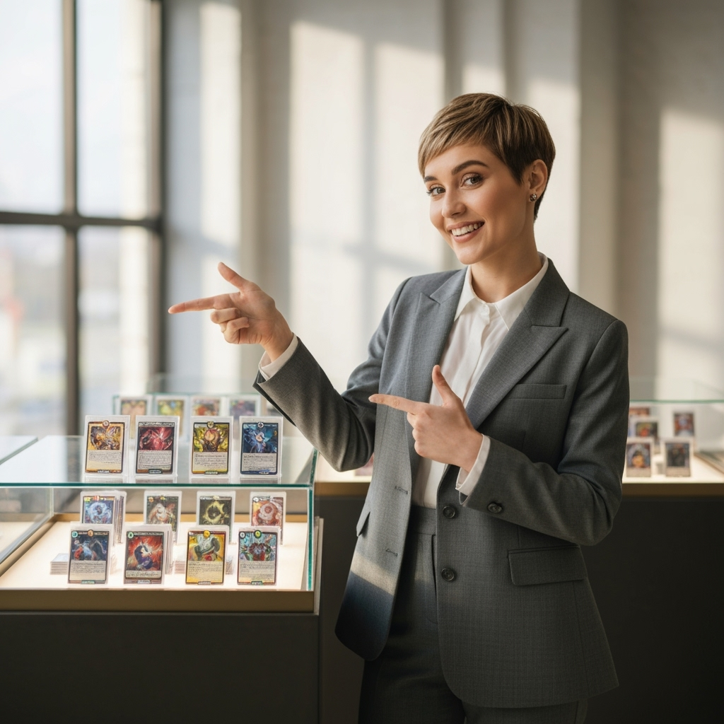 Professional competitive gaming & trading cards photo example for Deck Masters: AI Photos for Trading Card Game Players and Tournament Champions