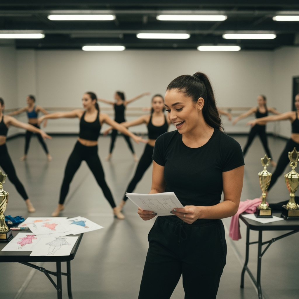 Professional dance arts & studio business photo example for Movement & Magic: AI Photos for Dance Studio Owners and Professional Choreographers