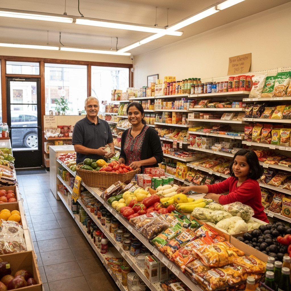 Professional immigrant entrepreneurship & cultural business photo example for American Dream Builders: AI Photos for Immigrant Entrepreneurs and Cultural Business Owners