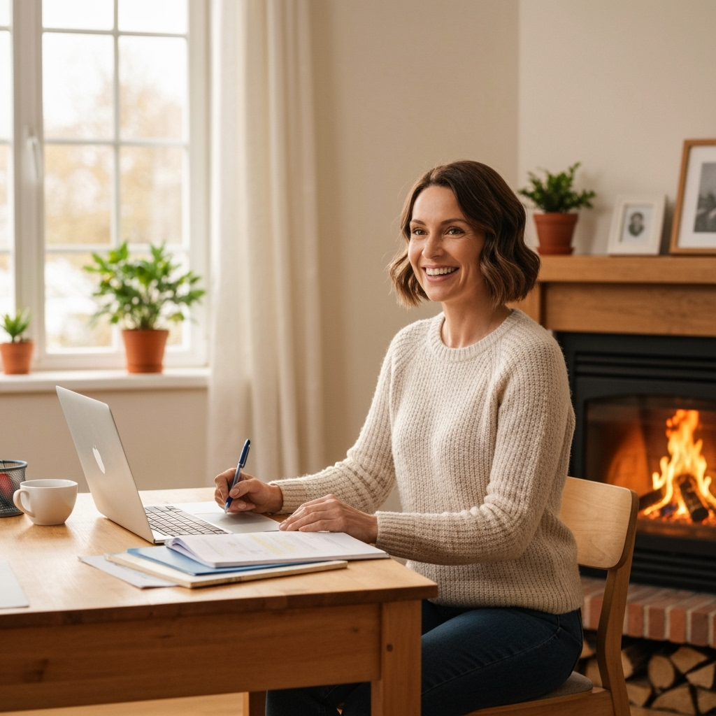 Professional online education & remote teaching photo example for Classroom Without Walls: AI Photos for Remote Teachers and Online Education Professionals