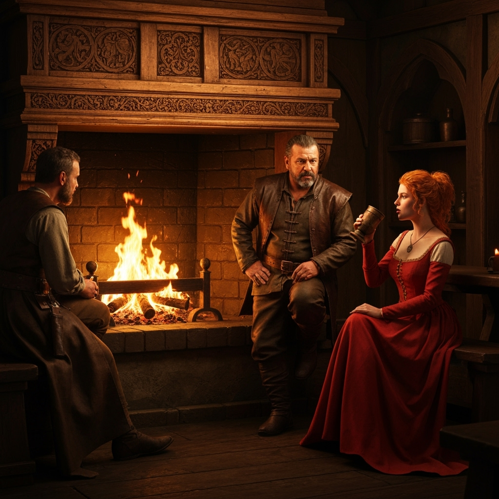 Professional tabletop gaming & storytelling photo example for Epic Adventures Begin: AI Photos for Dungeon Masters and Tabletop RPG Storytellers