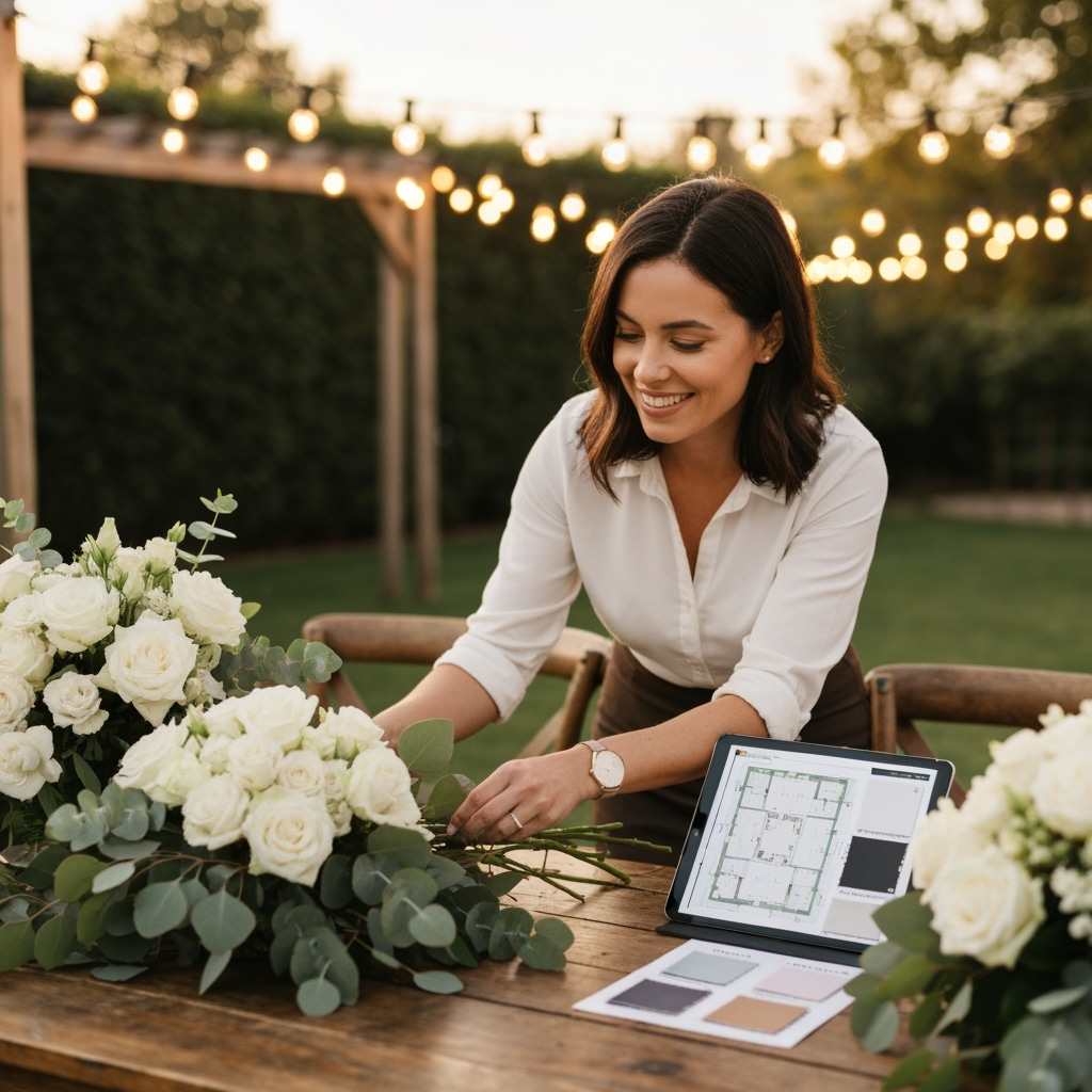 Professional wedding & event planning business photo example for Picture Perfect Weddings: AI Photos for Wedding Planners Building Their Dream Business
